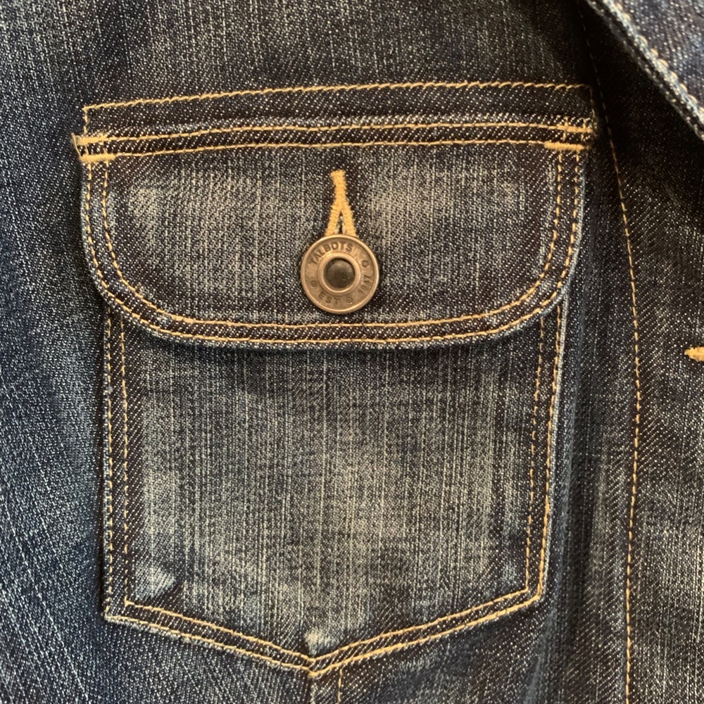 Talbots Stretch Denim Jacket - Picture 4 of 7